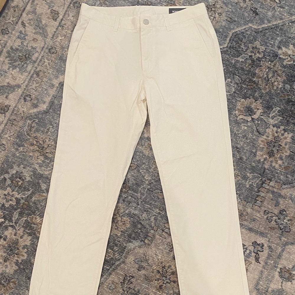 Bonobos Men's Light Cream Chinos